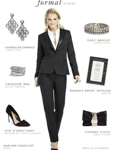 Women's Tuxedo for a Wedding