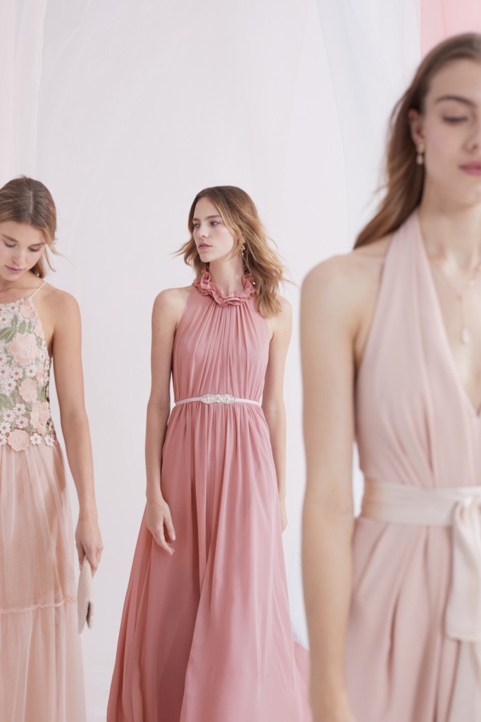 BHLDN Bridesmaid Dresses in Shades of Pink