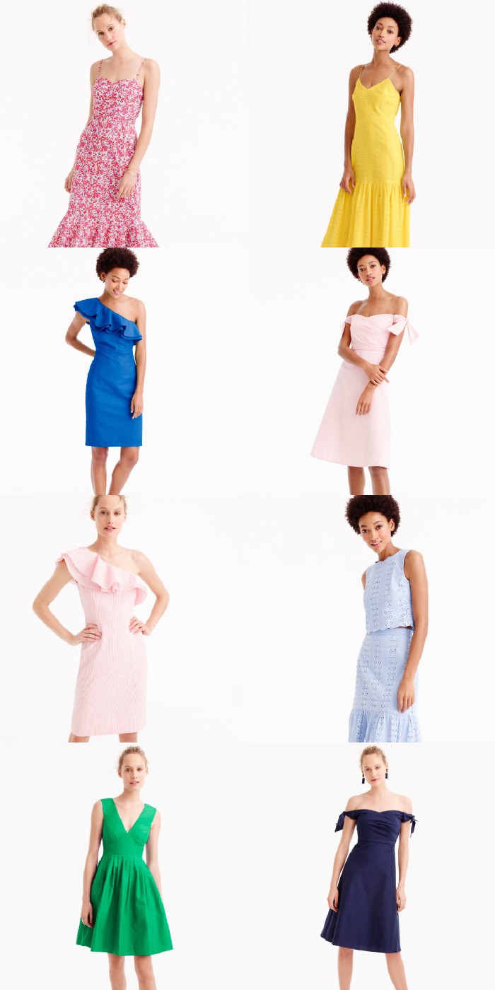 Spring party dresses from J.Crew