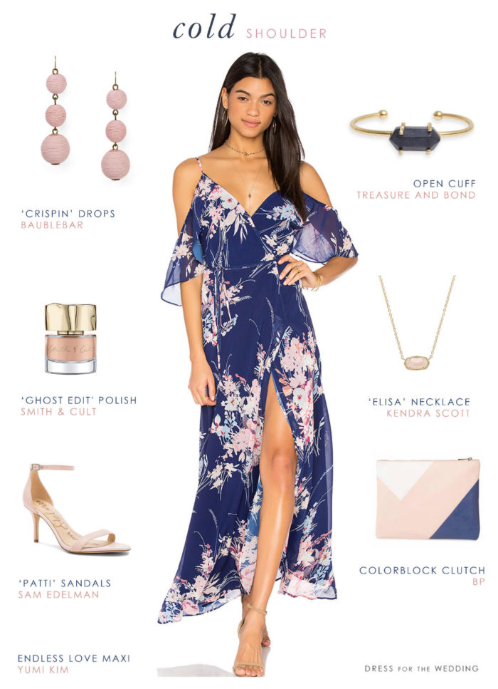 blue maxi dresses for weddings