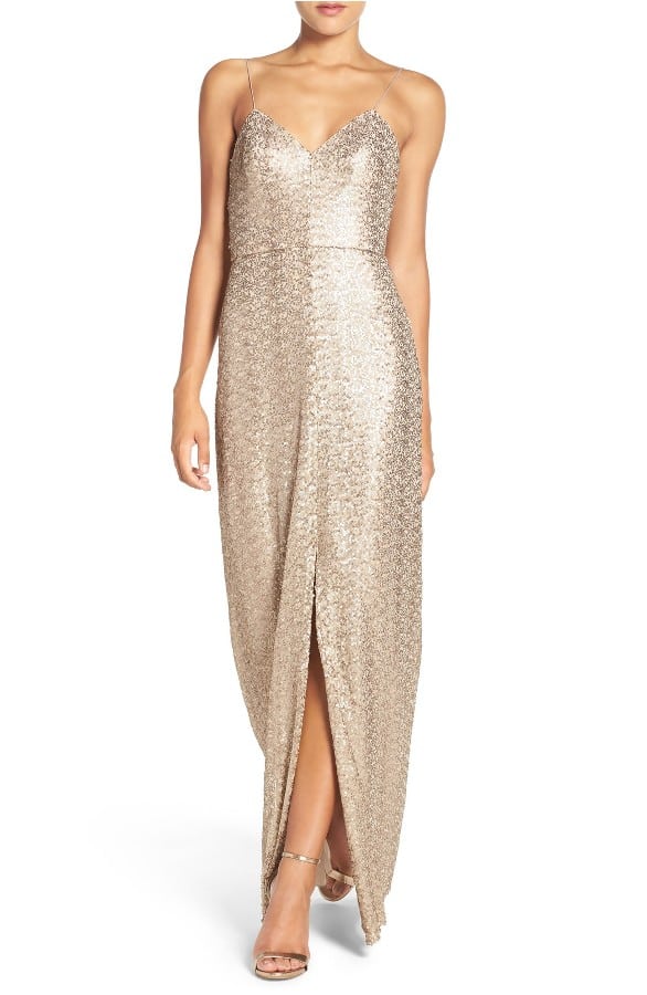 Gold Sequin Dress on Sale
