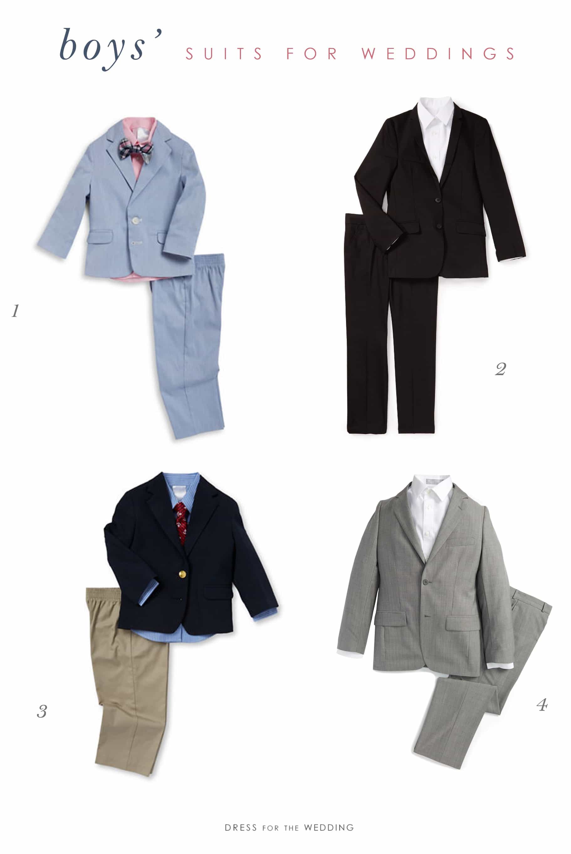 Ring Bearer Suits and Boys' Wedding Outfits Boys Wedding Suits