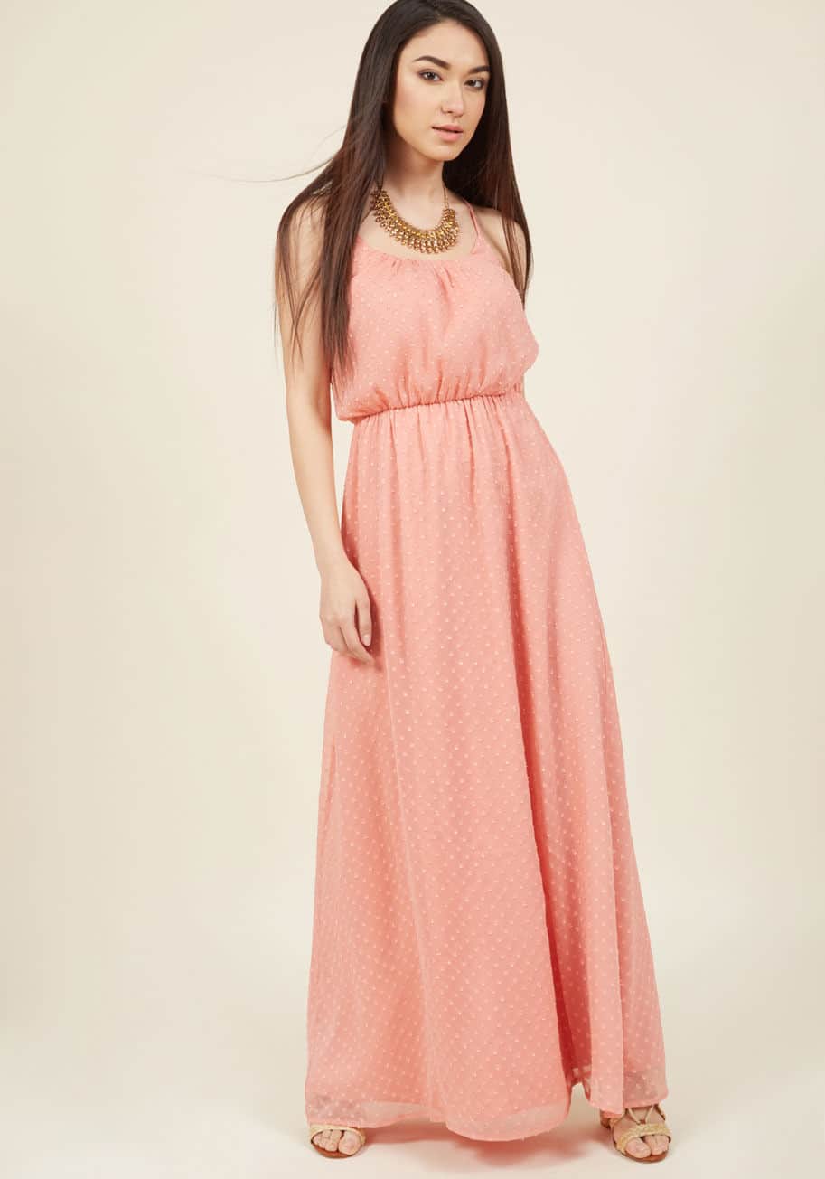 coral semi formal dress