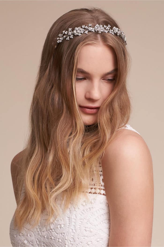 Crystal Bridal Headband | Wedding Hairband from BHLDN