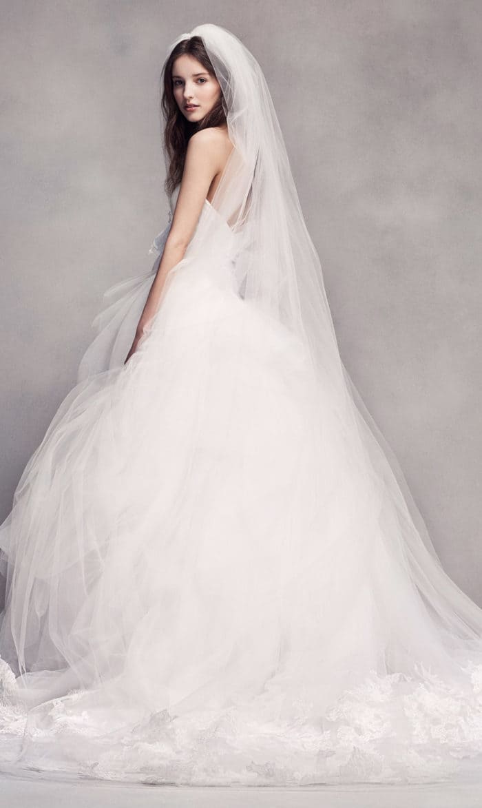 vera wang ball gown