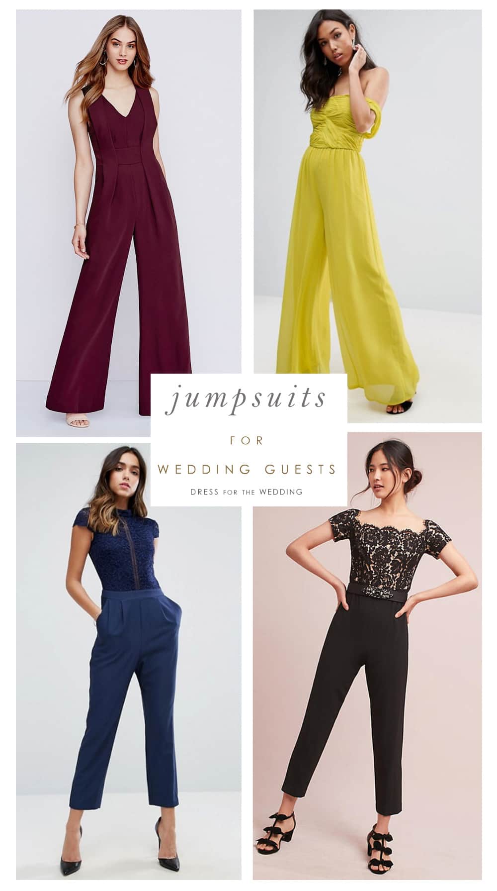 Jumpsuits for weddings: 35 best bridal and wedding jumpsuits