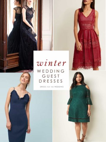 wedding guest dresses for winter wedding