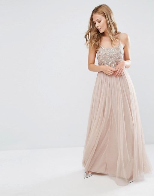 Embellished Top Bridesmaid Dress