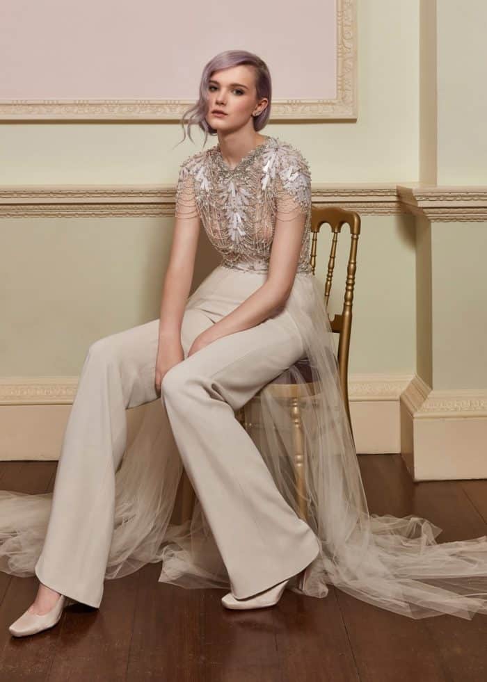 Jenny Packham Bridal Pants and Top