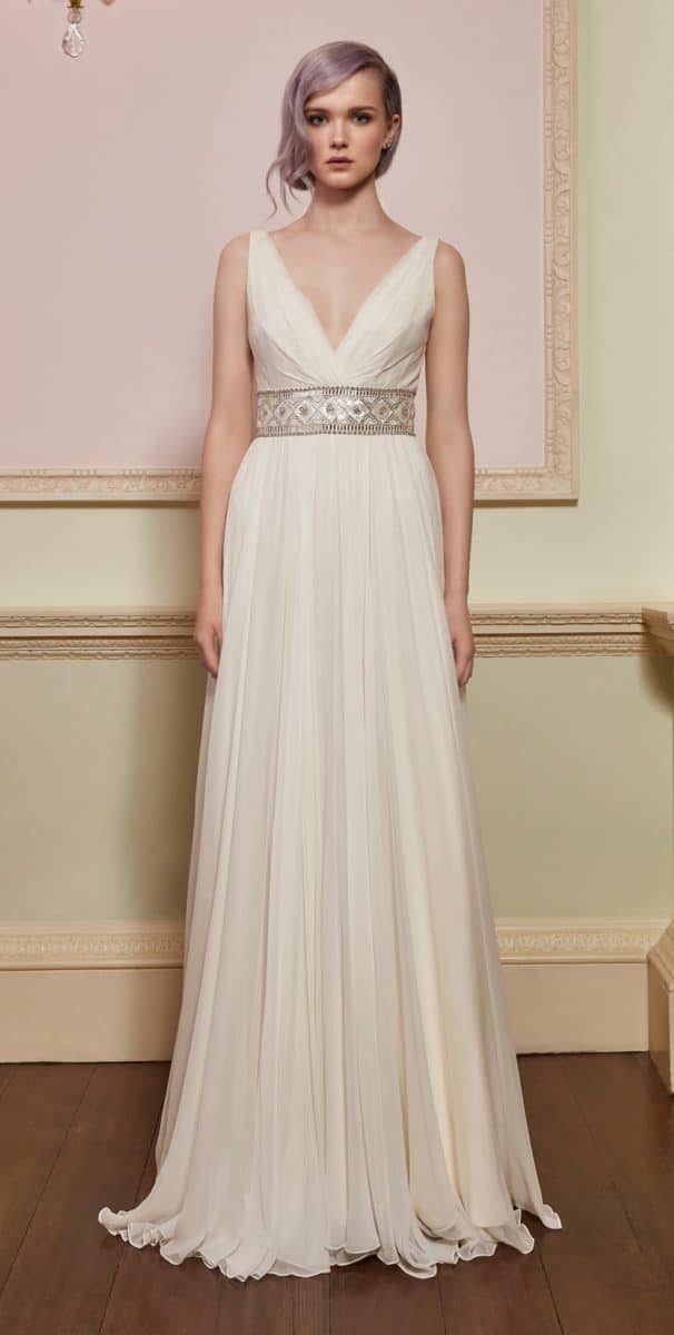 Melody draped wedding dress by Jenny Packham 2018