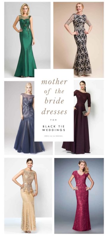 Mother of the Bride Dresses for Black Tie Weddings - Dress for the Wedding
