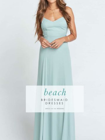 beach bridesmaid dresses