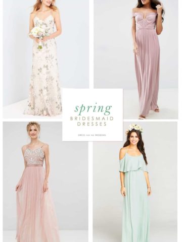 spring bridesmaid dresses