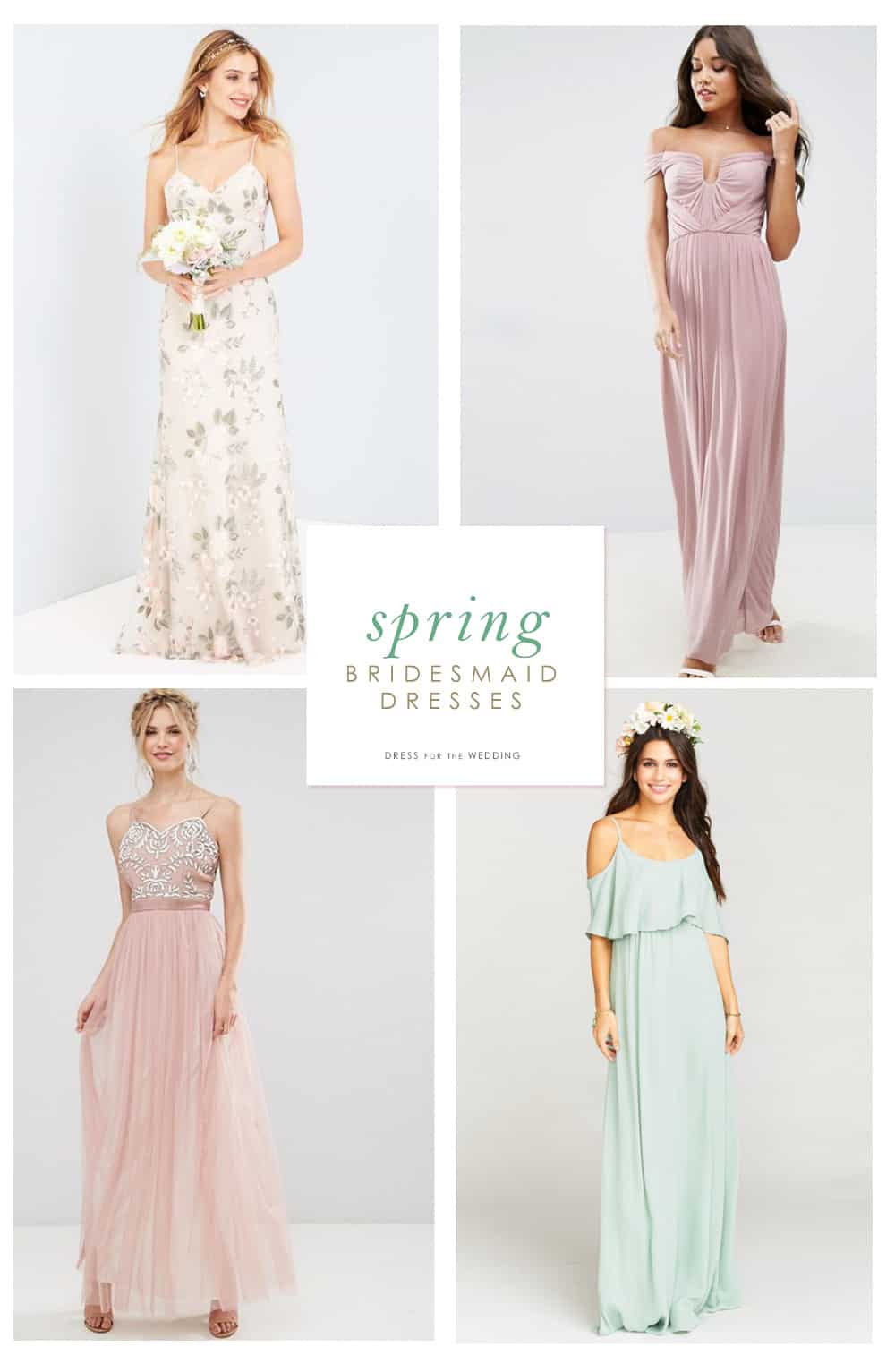 spring bridesmaid dresses