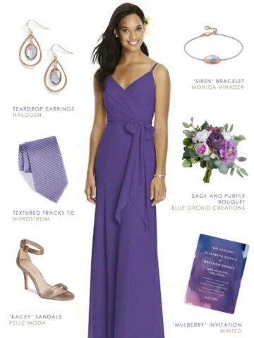 ultra violet bridesmaid dresses for 2018