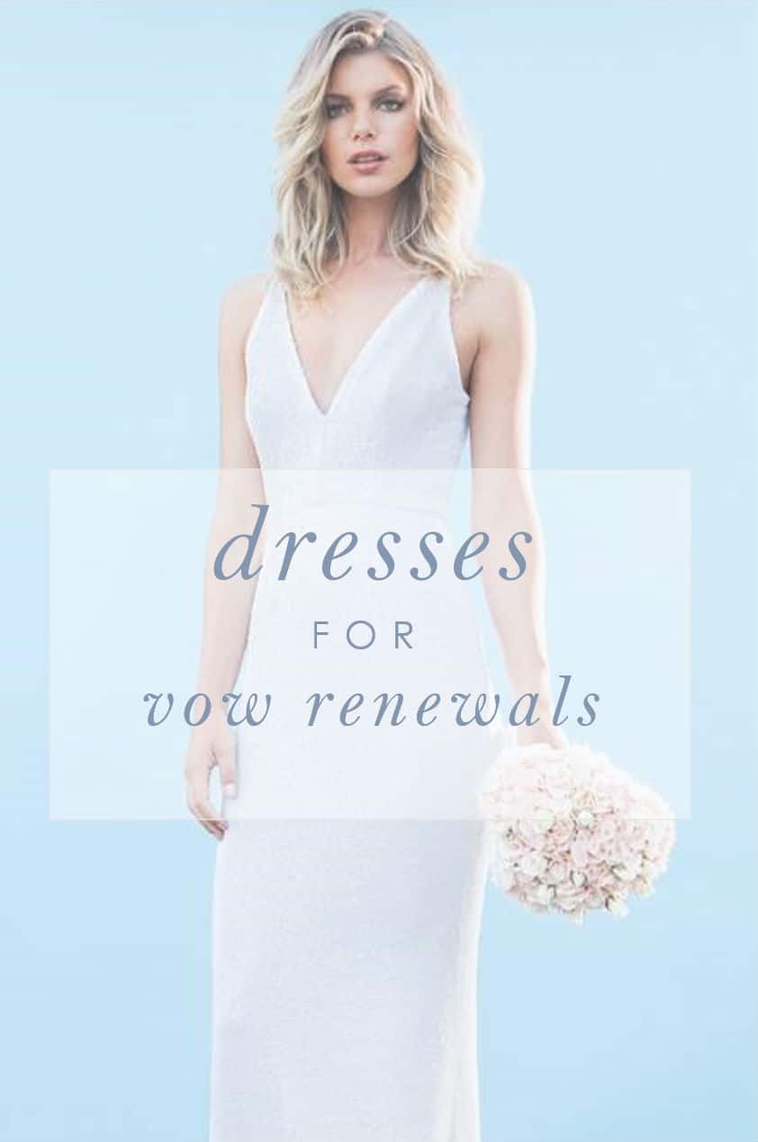 casual vow renewal dresses