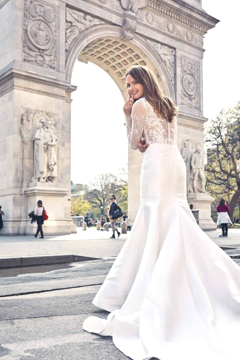 Long sleeve wedding dress 2018