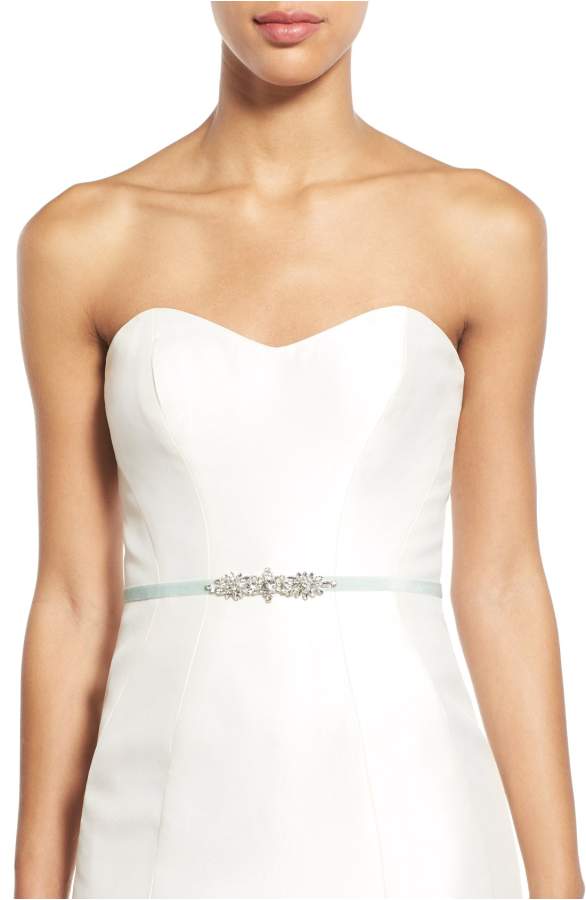 Belt to wear with a strapless wedding dress