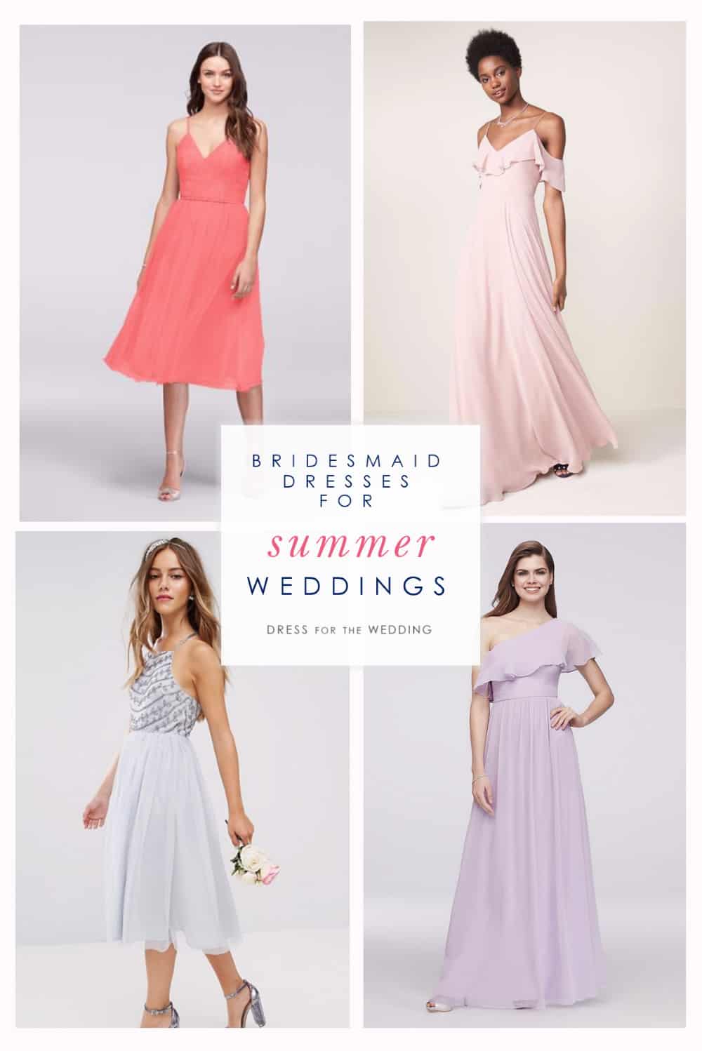 The best bridesmaid dresses for summer weddings