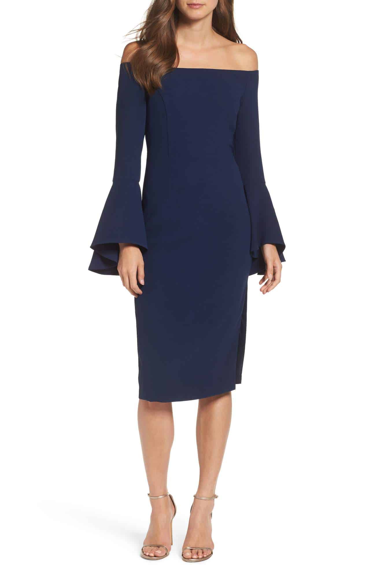 Navy and Dark Blue Dresses for Wedding Guests - Dress for the Wedding