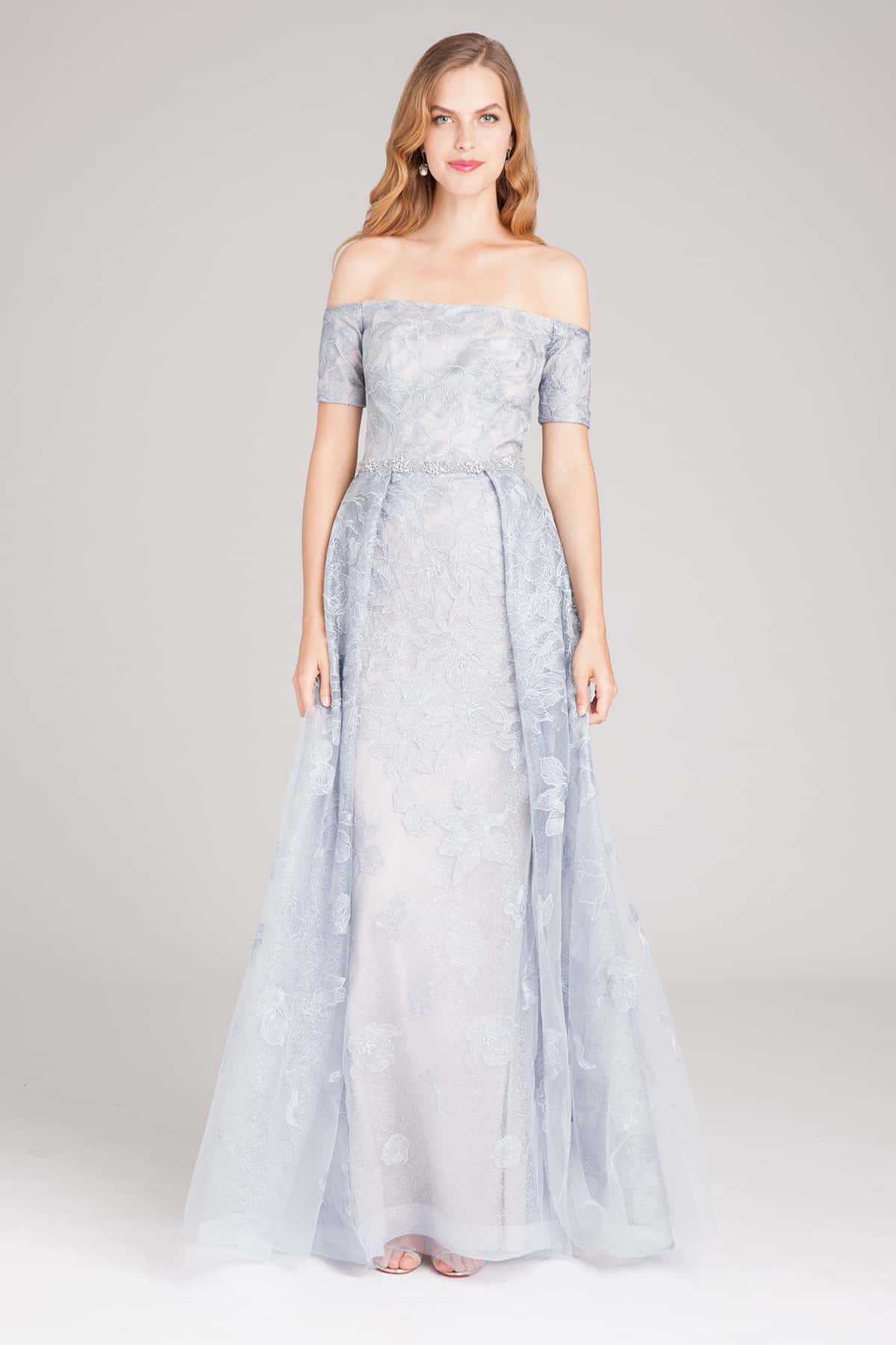 blue mother of the bride gowns