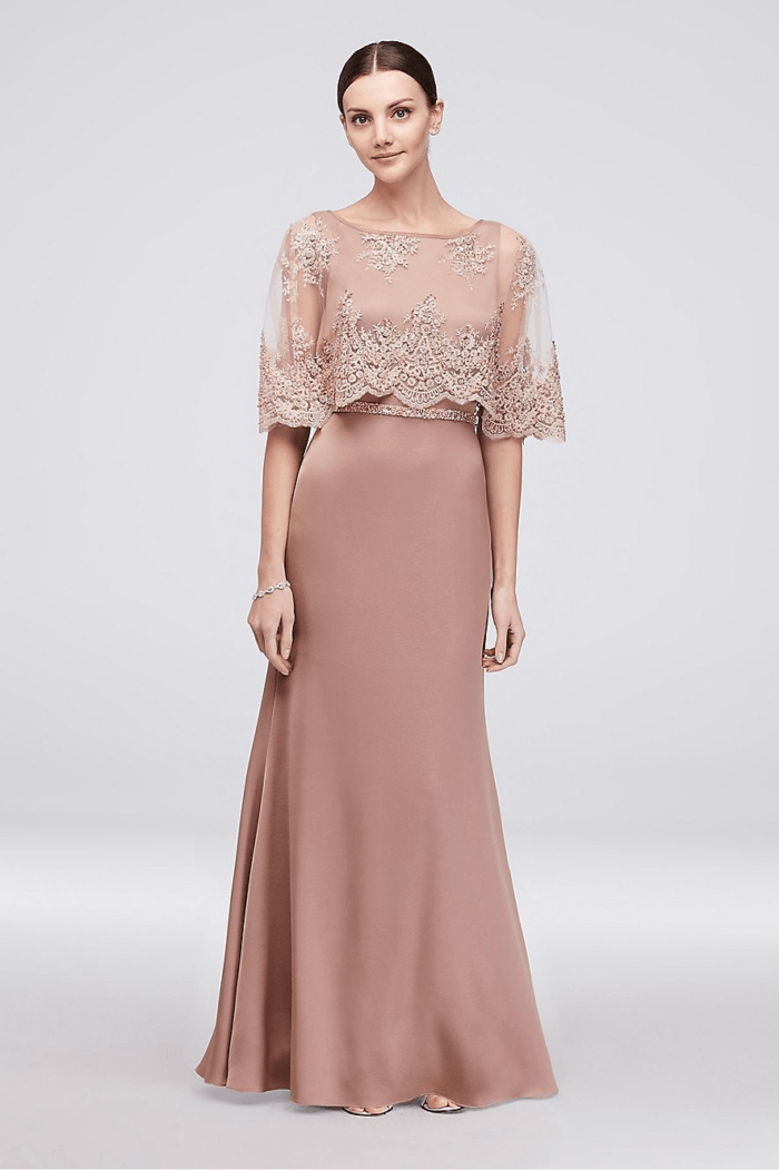 Rose Gold Mother of the Bride Dresses ...