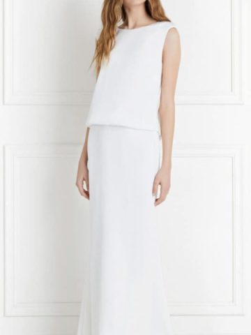 Ava Satin Wedding Dress by Rachel Zoe