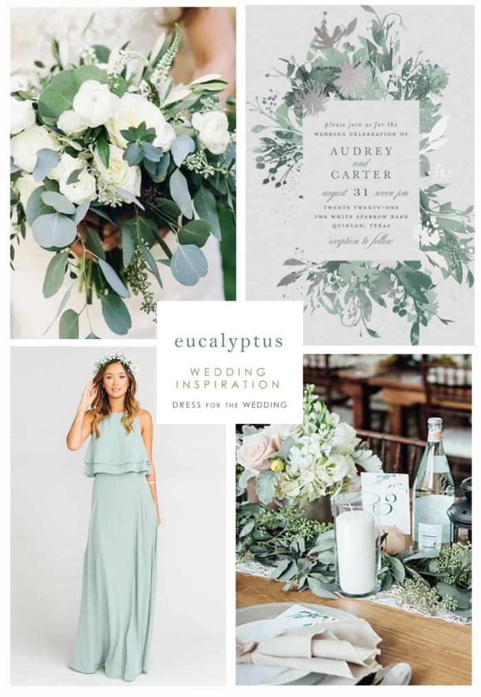 Eucalyptus Wedding Ideas | Dress for the Wedding