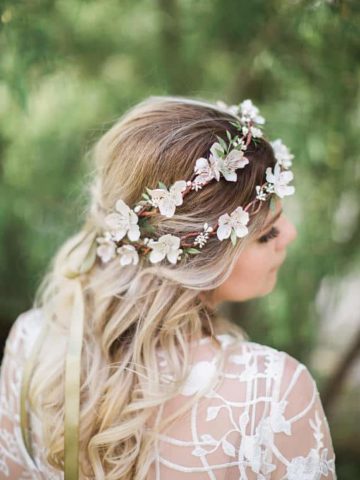 floral blossom halo