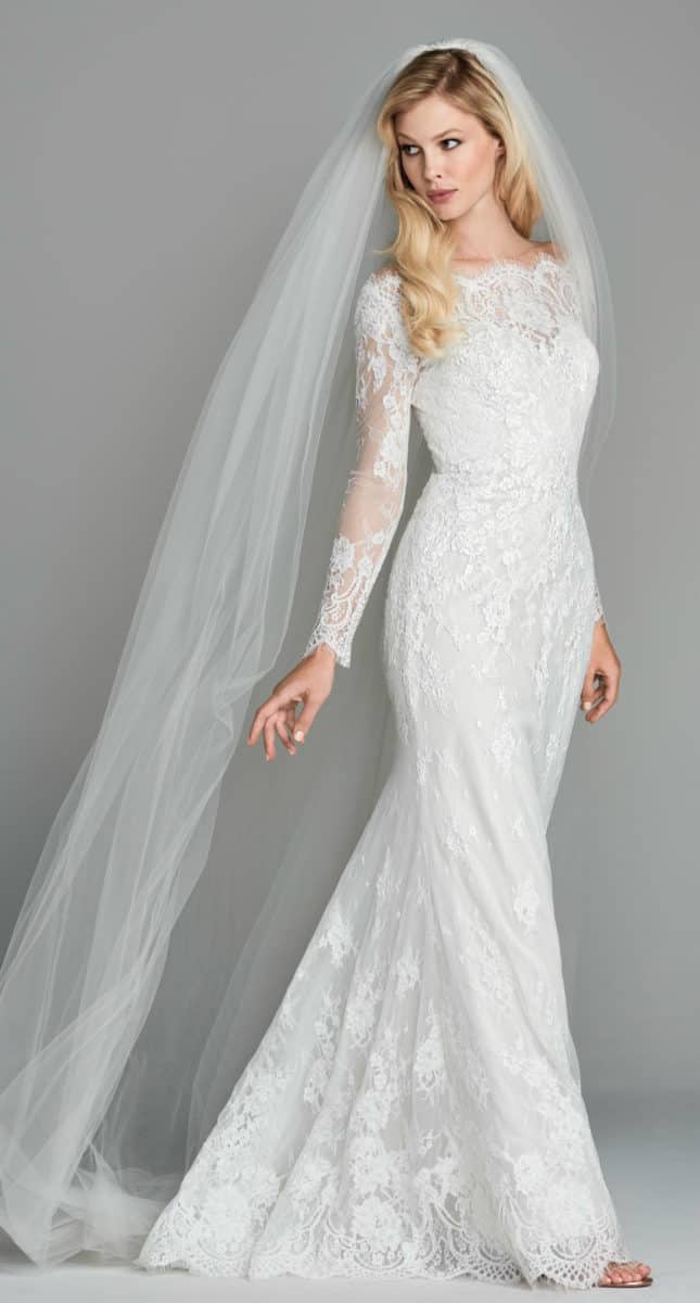 Wtoo Kensington Gown a long sleeve lace wedding dress