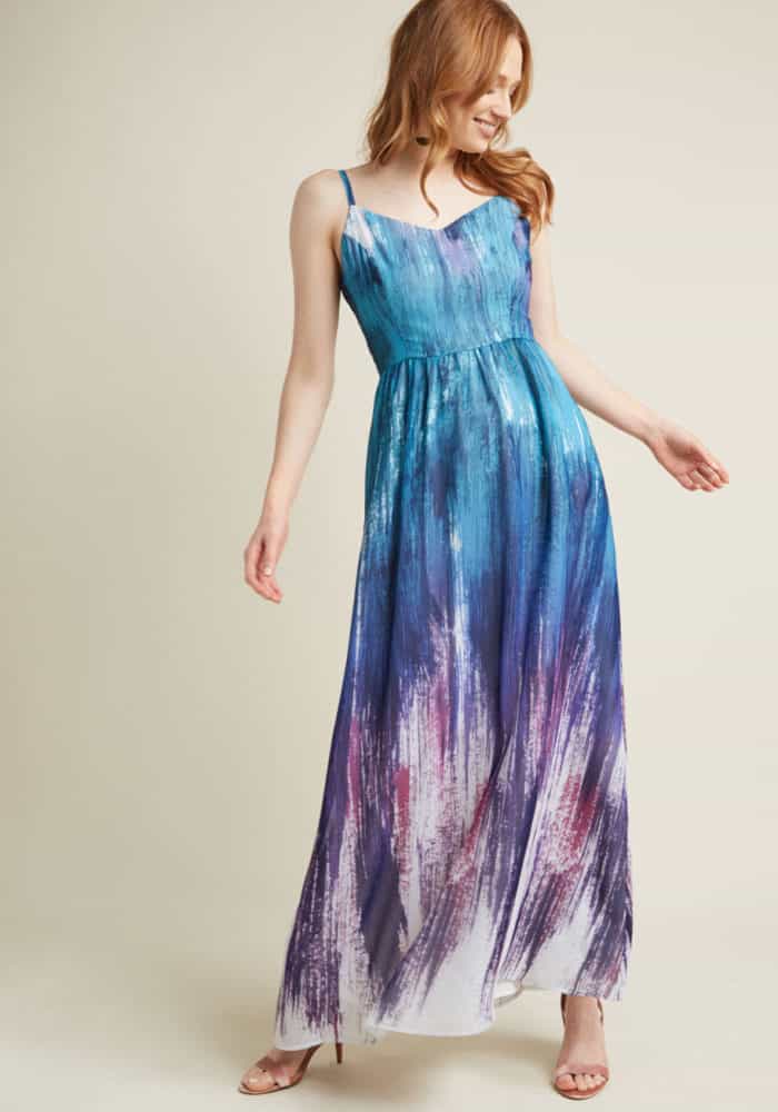 maxi dresses for beach wedding guest