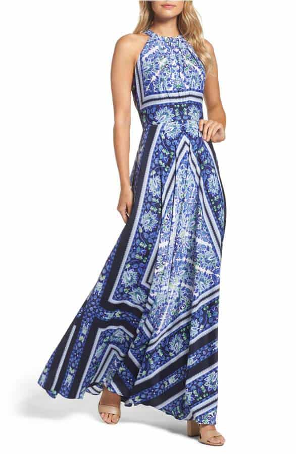 maxi dresses for beach wedding guest