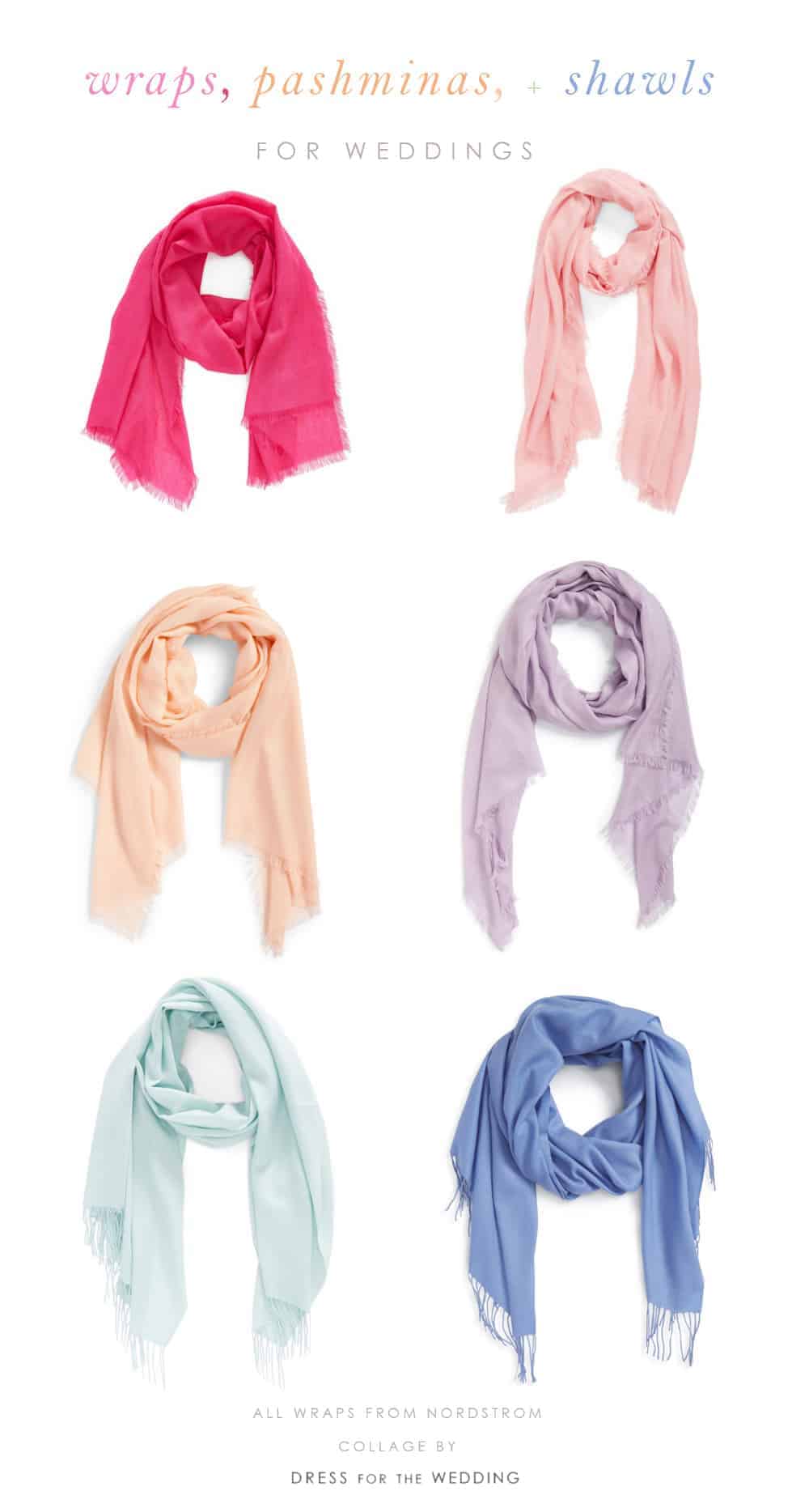 shawls and wraps for wedding guests