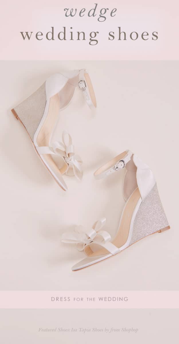 wedge shoes for weddings