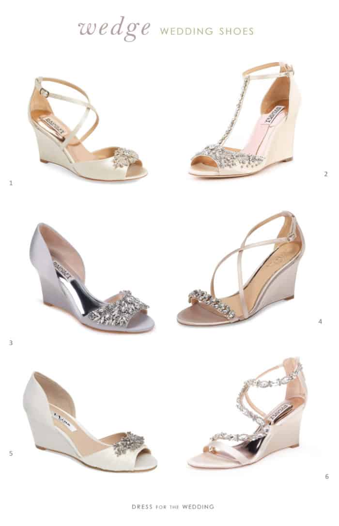 dressy wedge sandals for wedding