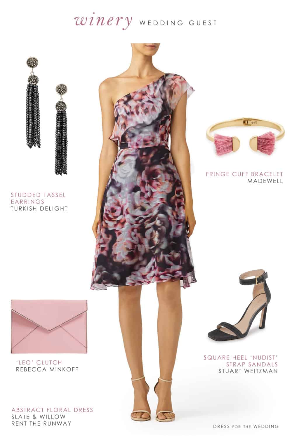 ted baker deep pink dress