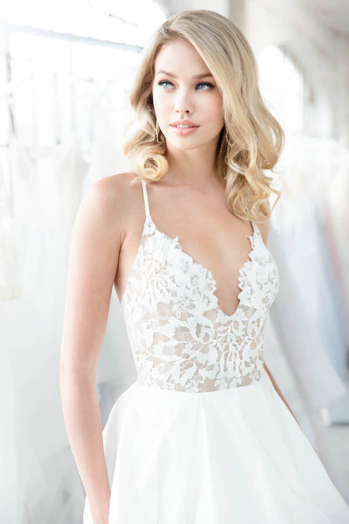 Zuri wedding dress Blush by Hayley Paige