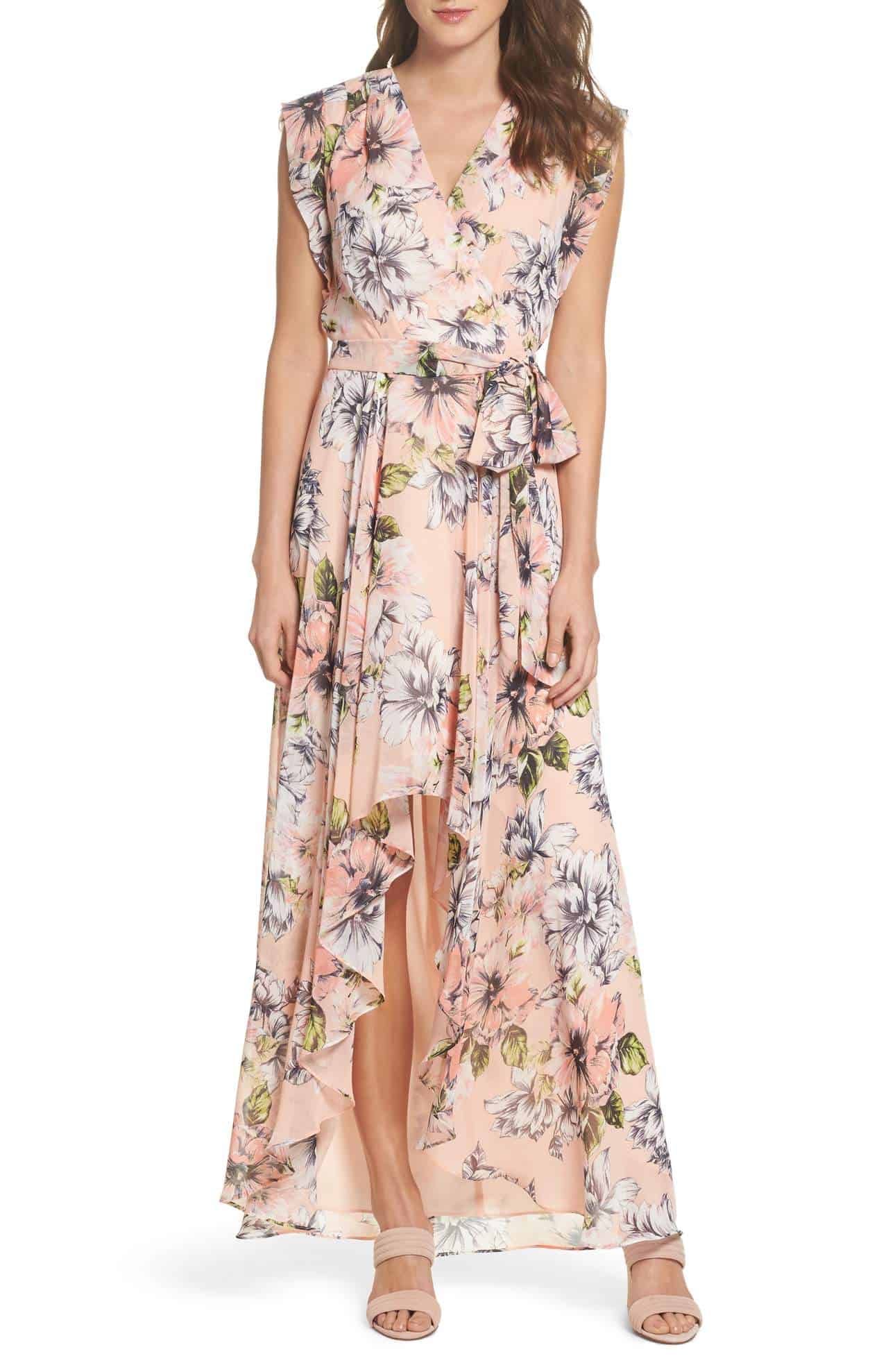 floral maxi occasion dresses