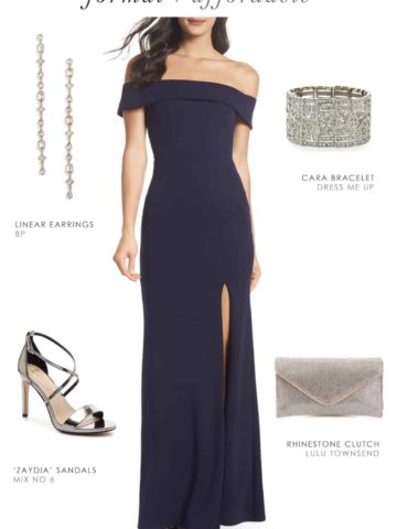 Affordable Dresses for Black Tie Weddings and Events