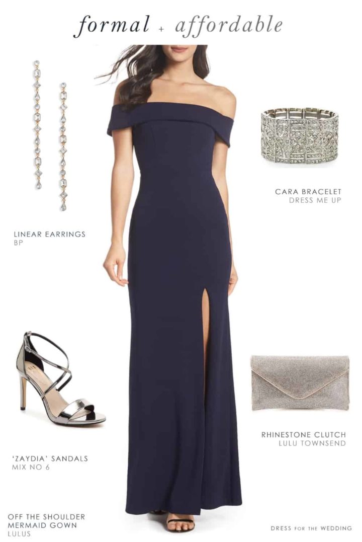 Affordable Dresses for Black Tie Weddings and Events - Dress for the ...