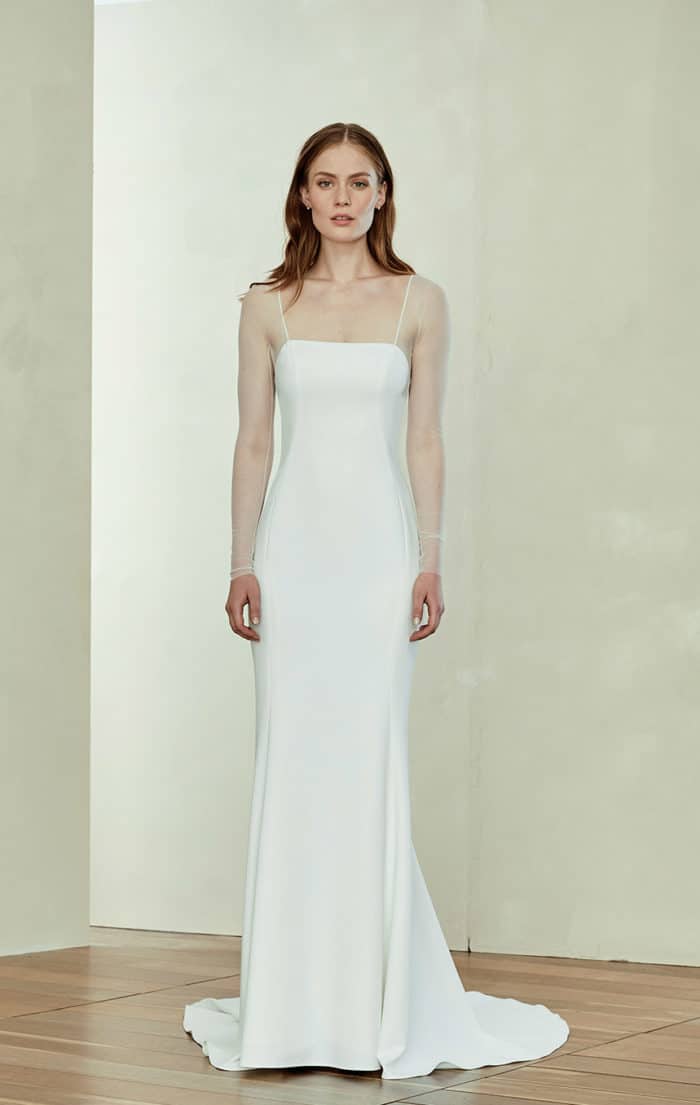 Modern wedding dress - Miri by Amsale Spring 2019