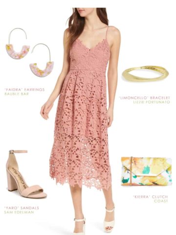 Cute dress to wear to a casual daytime wedding in Charleston
