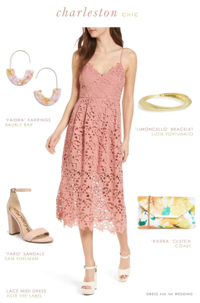 Dress for the Wedding | Cute dress to wear to a casual daytime wedding in Charleston