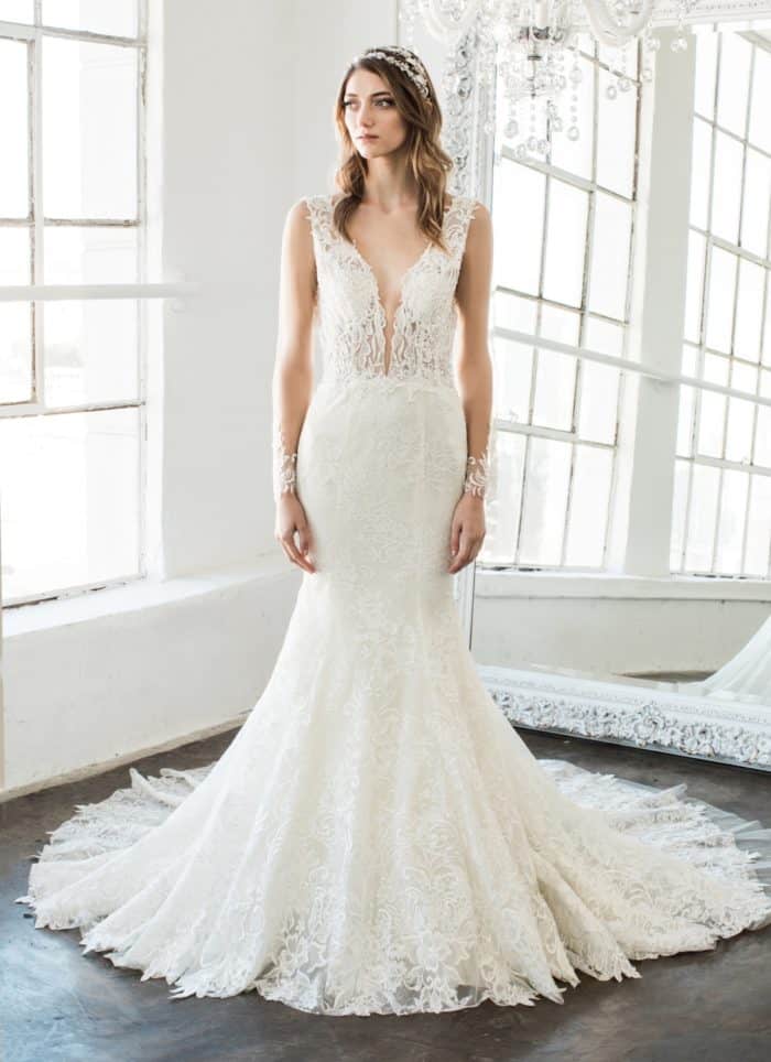 Kendall wedding dress by Winnie Couture 2018