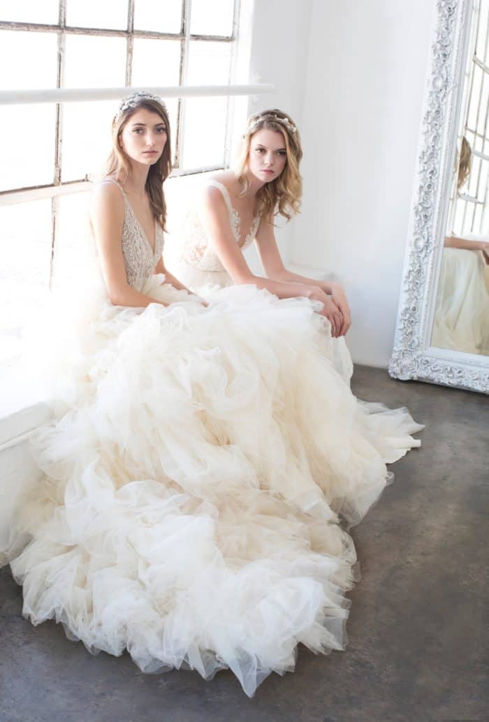 Tulle ballgown wedding dresses from Winnie Couture 2018 Collection