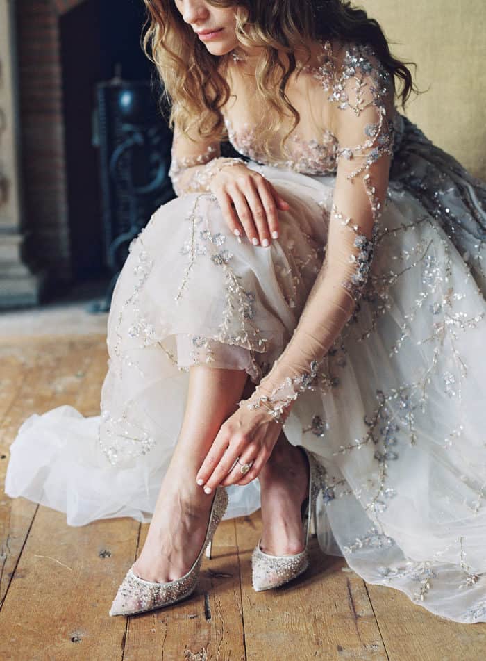 Best bridal shoes by Bella Belle | Photo by Laura Gordon