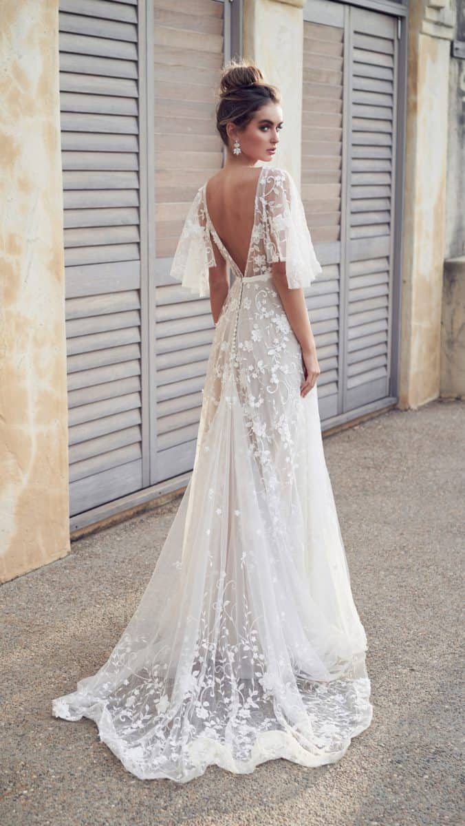 Open back wedding dress | Amelie by Anna Campbell