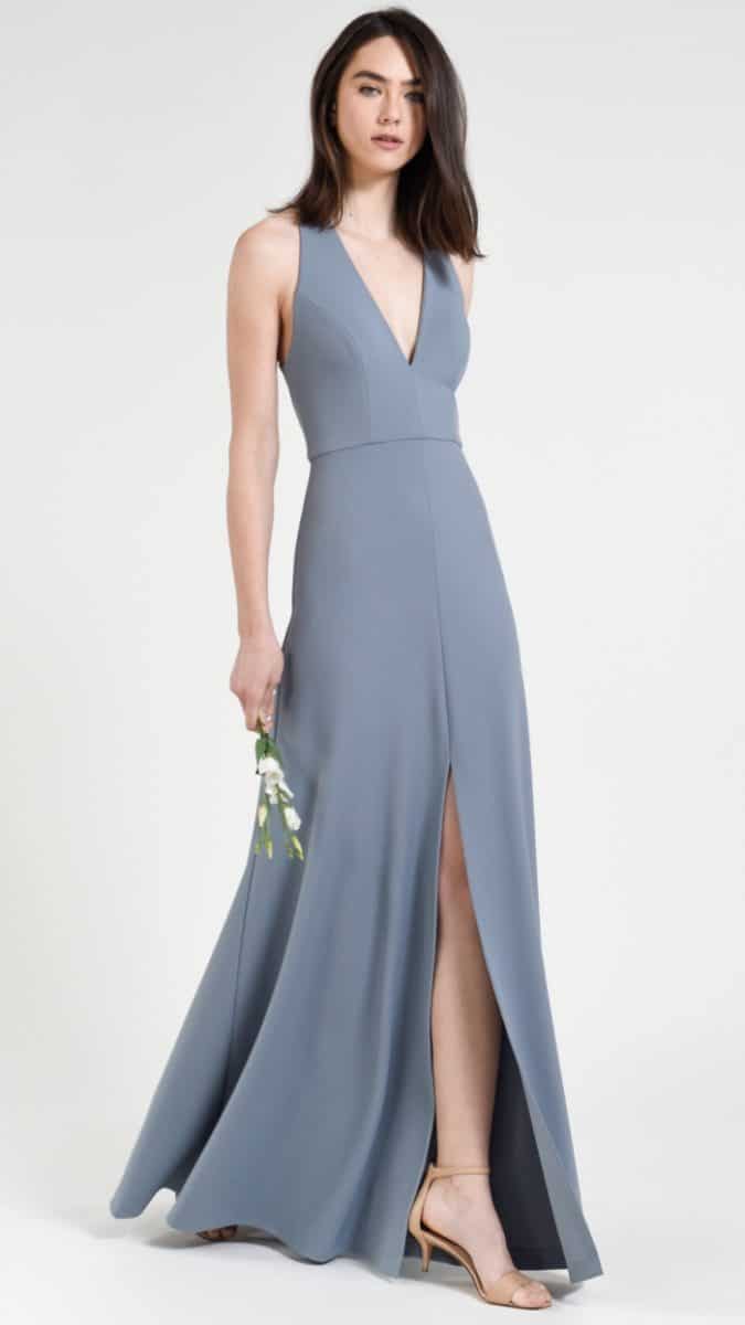 Margo Jenny Yoo bridesmaid dresses in Mayan Blue