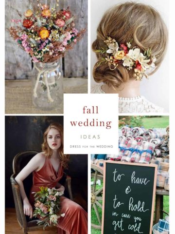Fall wedding ideas