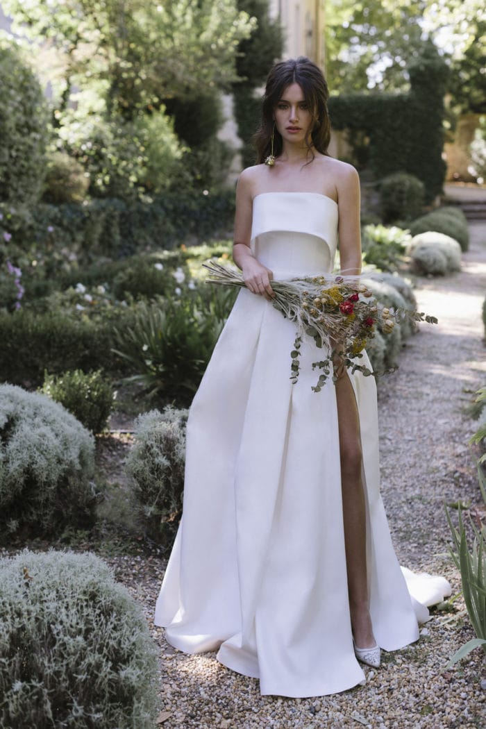 Strapless ballgown wedding dress Ola by Lihi Hod